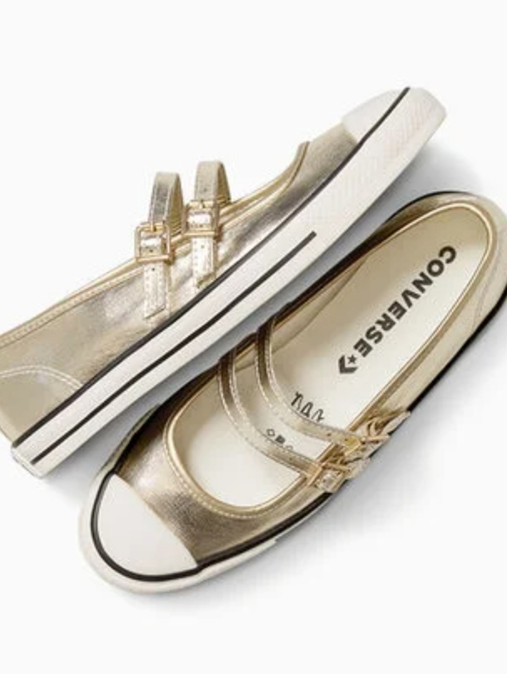 Converse Chuck Taylor All Star Dainty Mary Jane Metallic Canvas Shoe